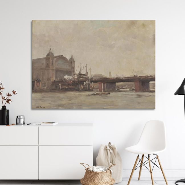 Canvas print The Thames Bridge, Roilos