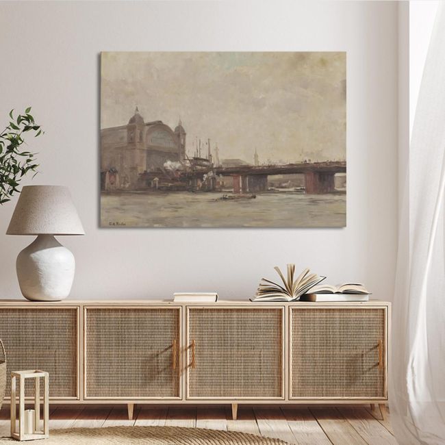 Canvas print The Thames Bridge, Roilos