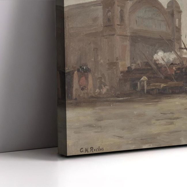 Canvas print The Thames Bridge, Roilos