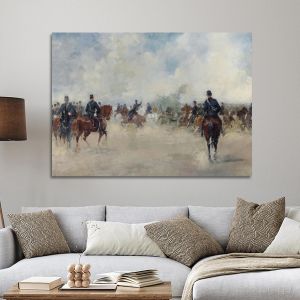 Canvas print The Battle of Pharsala, Roilos