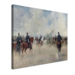 Canvas print The Battle of Pharsala, Roilos