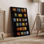 Canvas print Suburban evening