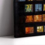 Canvas print Suburban evening