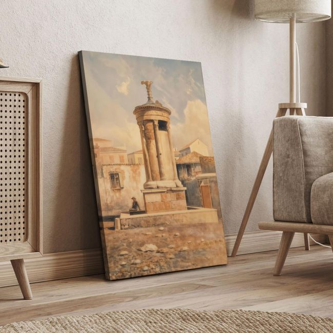 Canvas print The monument of Lysicrates, Prosalentis Aemilios