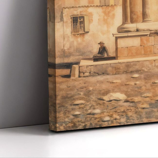 Canvas print The monument of Lysicrates, Prosalentis Aemilios