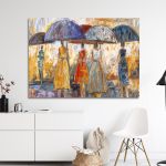 Πίνακας ζωγραφικής Colorful autumn scenery I