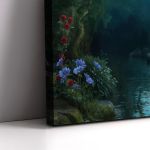 Canvas print Mystery river