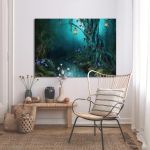 Canvas print Mystery river
