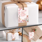 Paper tags, welcome baby girl art 1