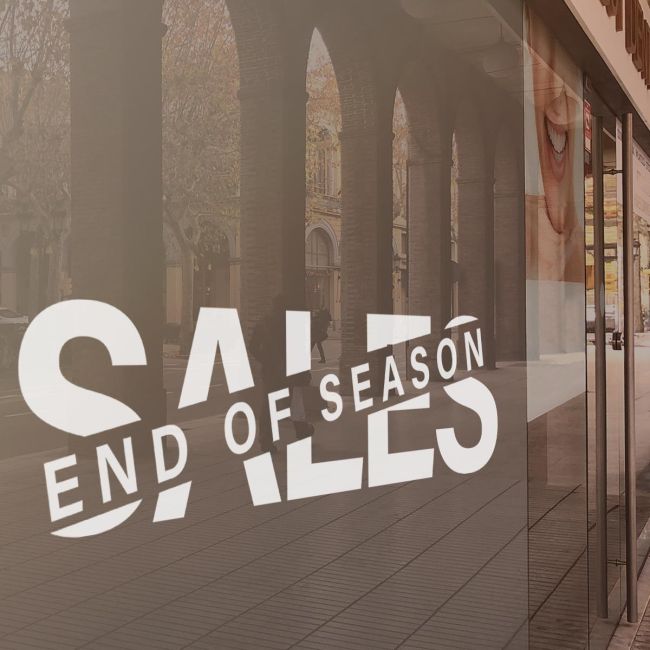 Αυτοκόλλητο Εκπτώσεων End of Season Sales