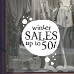 Αυτοκόλλητο Εκπτώσεων Winter Sales, art 16
