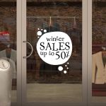 Αυτοκόλλητο Εκπτώσεων Winter Sales, art 16