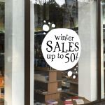 Αυτοκόλλητο Εκπτώσεων Winter Sales, art 16