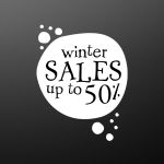 Αυτοκόλλητο Εκπτώσεων Winter Sales, art 16