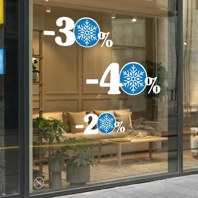 Shop window Winter Sales, art 17