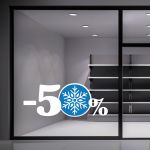 Αυτοκόλλητο Εκπτώσεων Winter Sales, art 18