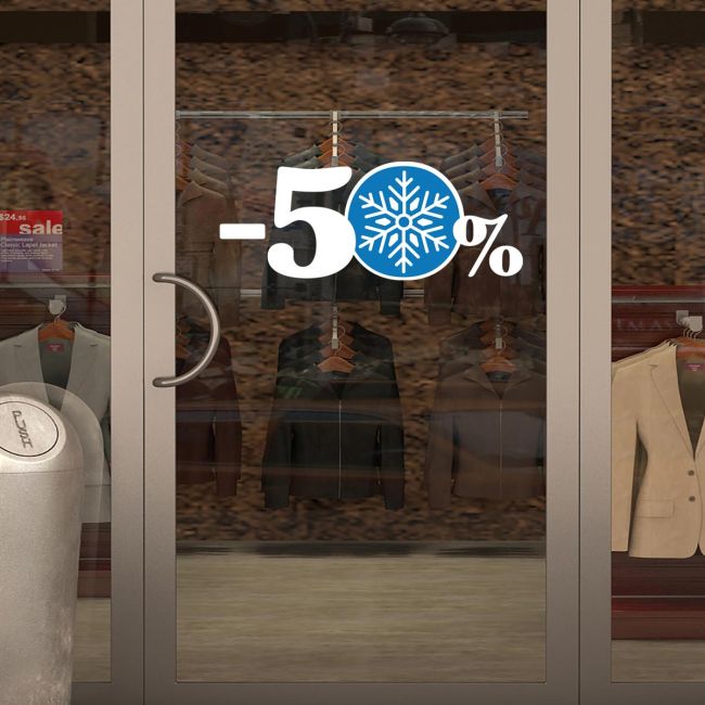 Shop window Winter Sales, art 17