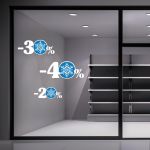 Αυτοκόλλητο Εκπτώσεων Winter Sales, art 18