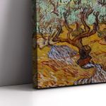 Canvas print Olive trees under sun Vincent van Gogh Framed canvas View 5