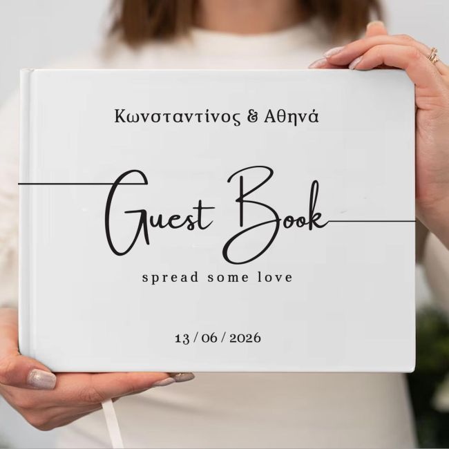 Wishes book, Watercolor car and flowers