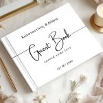 Wishes book, Watercolor car and flowers