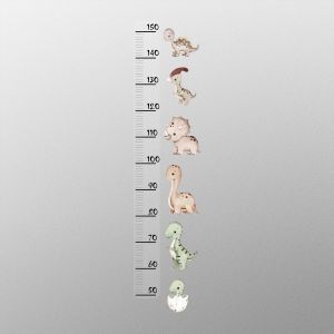 Disanosaurs height stickers 2
