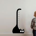 Cat height stickers