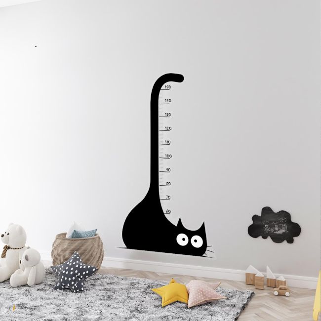 Cat height stickers