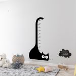 Cat height stickers