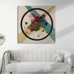 Canvas print Circles in a circle, Kandinsky W.