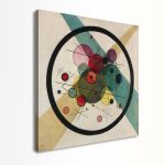 Canvas print Circles in a circle, Kandinsky W.