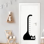 Cat height stickers