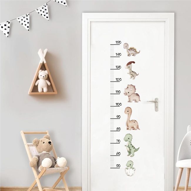 Disanosaurs height stickers
