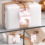 Καρτελάκια γέννησης, welcome baby girl art 2