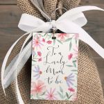 Καρτελάκια baby shower "Mum to be" Art1