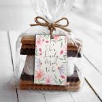 Paper tags, baby shower "Mum to be" Art1