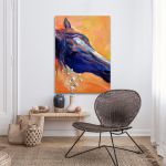 Canvas print Horse (art I) Framed canvas View 3