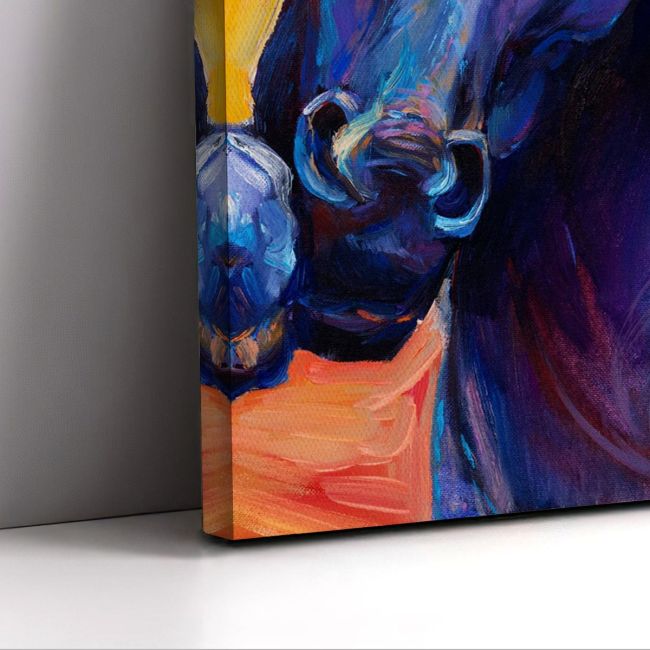 Canvas print Horse (art2) Framed canvas View 5