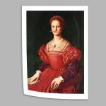 Portrait of Lucrezia Panciatichi, reart (original Bronzino A), αφίσα, κάδρο