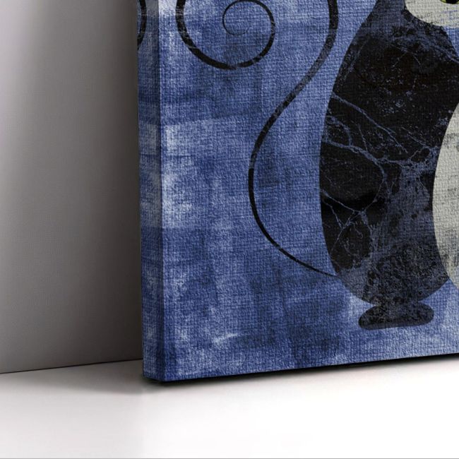 Canvas print The cats blue Framed canvas View 5