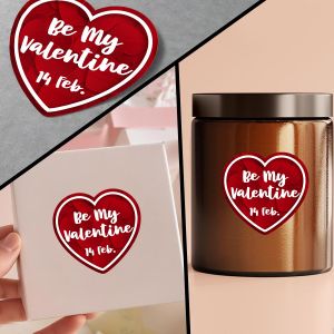 Αυτοκόλλητη ετικέτα, Be My Valentine