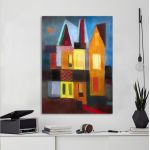 Canvas print Homage to Paul Klee Framed canvas View 1