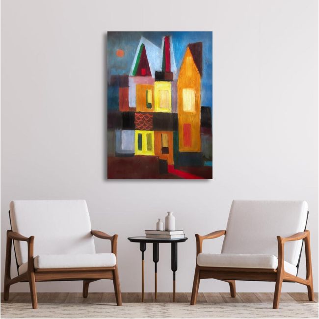 Canvas print Homage to Paul Klee Framed canvas View 2