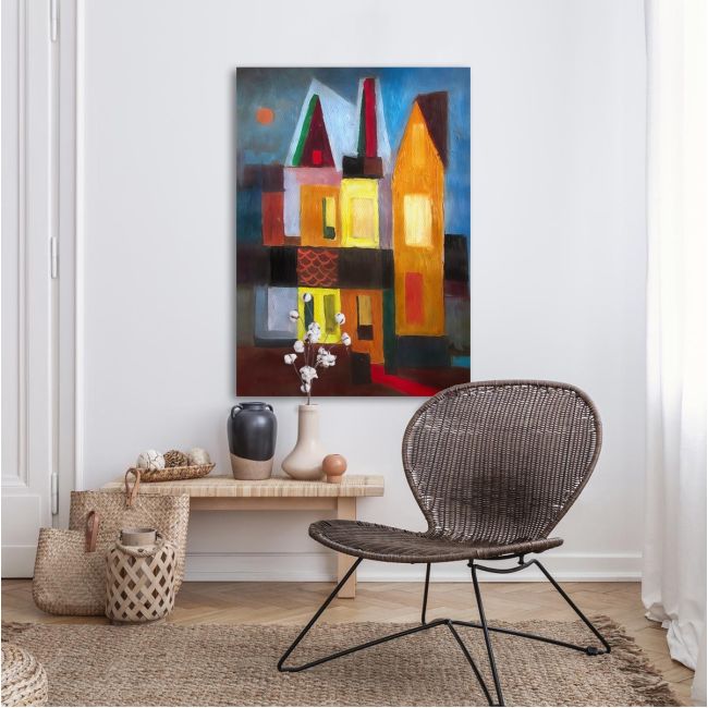 Canvas print Homage to Paul Klee Framed canvas View 3