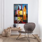 Canvas print Homage to Paul Klee Framed canvas View 3
