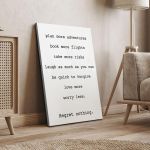 Canvas print Regret nothing Framed canvas View 4