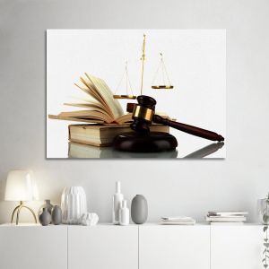 Canvas print  Justice art 1 Framed canvas View 1
