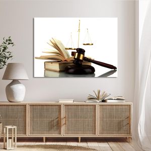 Canvas print  Justice art 1 Framed canvas View 1 2