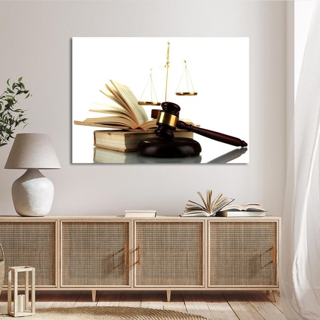 Canvas print  Justice art 1 Framed canvas View 2
