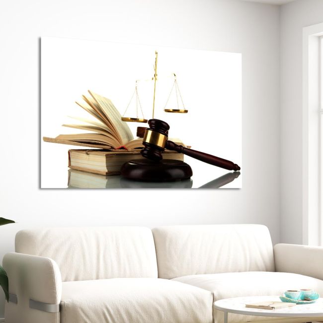 Canvas printClouded sky